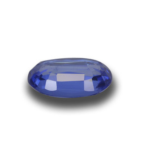 Cianite naturale blu da 2,31 ct, taglio ovale, VS-SI
