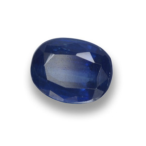 Cianite Blu scuro naturale da 1.74 ct, Taglio ovale, VS-SI