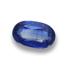 Cianite naturale blu da 1,61 ct, taglio ovale, VS-SI