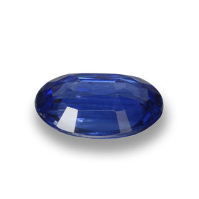 Cianite naturale blu da 1,68 ct, taglio ovale, VS-SI