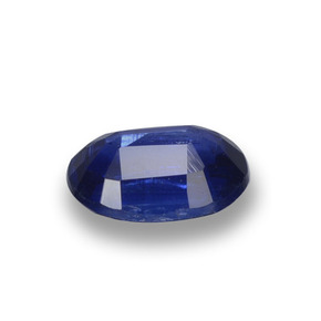 Cianite naturale blu da 0,87 ct, taglio ovale, VS-SI
