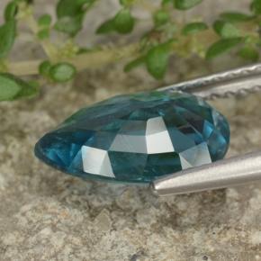 Cianite Blu naturale da 2.80 ct, Forma a pera, VS
