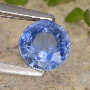 Cianite Blu naturale da 0.71 ct, Taglio rotondo, VS-SI