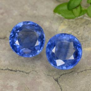 Gemme di Cianite Blu naturale da 1.29 ct, Taglio rotondo, VS-SI