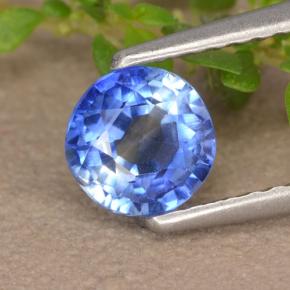 Cianite Blu naturale da 0.76 ct, Taglio rotondo, VS-SI