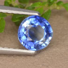 Cianite Blu naturale da 0.76 ct, Taglio rotondo, VS-SI