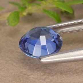 Cianite Blu naturale da 0.76 ct, Taglio rotondo, VS-SI