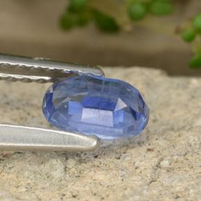 Cianite naturale blu da 0,57 ct, taglio ovale, VS-SI