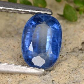 Cianite naturale blu da 1,27 ct, taglio ovale, SI