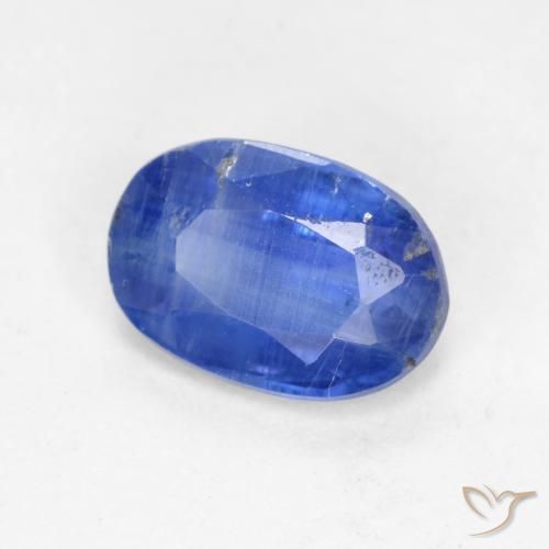 Cianite Blu fiordaliso naturale da 0.99 ct, Ovale, SI
