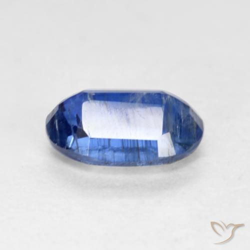 Cianite Blu fiordaliso naturale da 0.95 ct, Ovale, SI