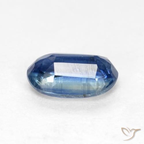 Cianite Blu scuro naturale da 0.98 ct, Ovale, SI