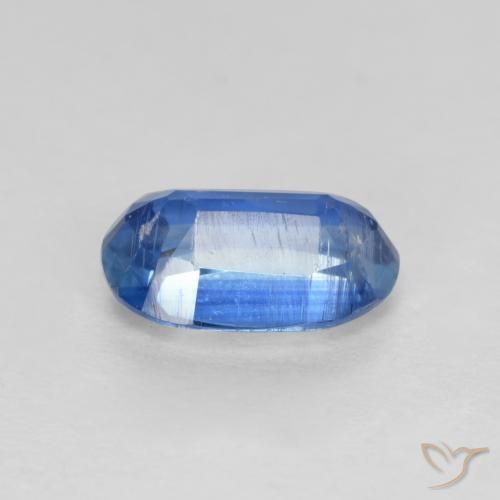 Cianite Blu scuro naturale da 1.07 ct, Ovale, SI