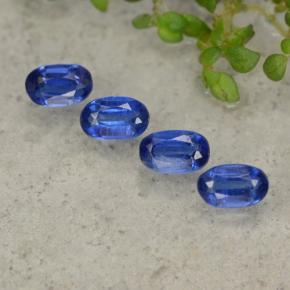 Cianite naturale blu da 1,57 ct, taglio ovale, SI