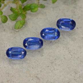 Cianite naturale blu da 1,57 ct, taglio ovale, SI