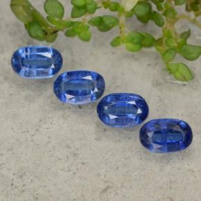 Cianite naturale blu da 2,60 ct, taglio ovale, VS