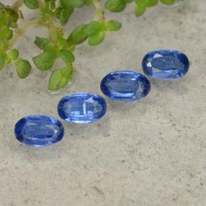 Cianite naturale blu da 1,50 ct, taglio ovale, SI