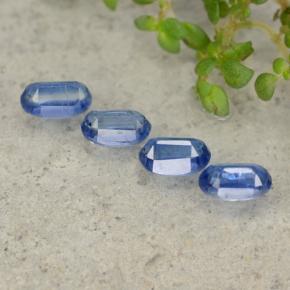 Cianite naturale blu da 1,72 ct, taglio ovale, SI