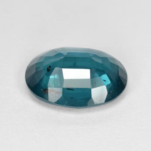 Cianite naturale turchese da 3,71 ct, taglio ovale, VS-SI