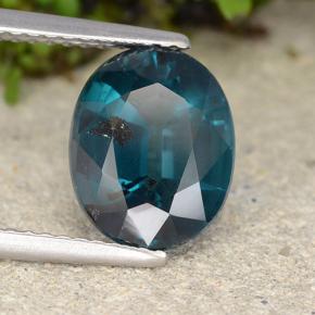 Cianite Blu verdastro naturale da 3.89 ct, Taglio ovale, VS-SI
