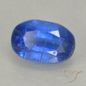 Cianite Blu navy naturale da 0.86 ct, Ovale, VS-SI