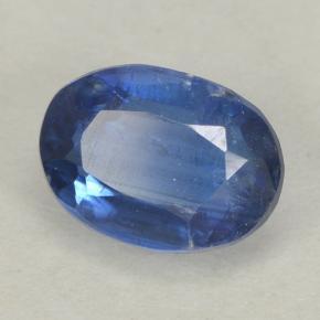 Cianite naturale blu da 1,12 ct, taglio ovale, VS-SI