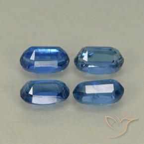 Gemme di Cianite Blu scuro naturale da 1.52 ct, Ovale, VS-SI