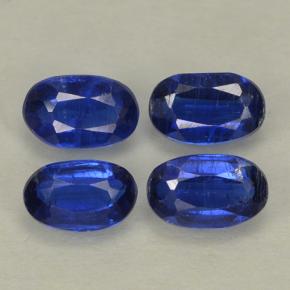 Gemme di Cianite Blu scuro naturale da 1.36 ct, Taglio ovale, VS-SI
