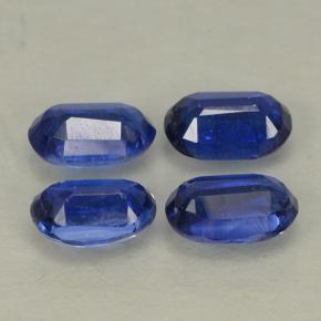 Gemme di Cianite Blu scuro naturale da 1.36 ct, Taglio ovale, VS-SI