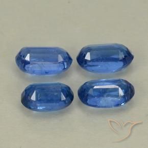 Gemme di Cianite Blu scuro naturale da 1.52 ct, Ovale, VS-SI