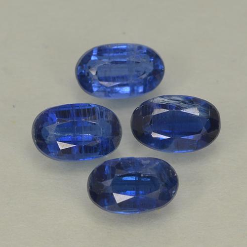 Gemme di Cianite Blu navy naturale da 1.44 ct, Taglio ovale, VS-SI