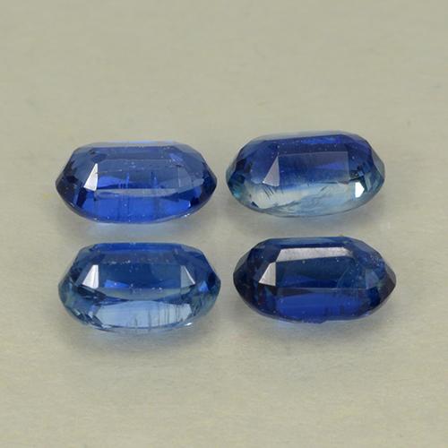 Gemme di Cianite Blu navy naturale da 1.44 ct, Taglio ovale, VS-SI