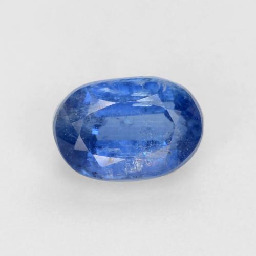 Cianite naturale blu da 0,82 ct, taglio ovale, SI