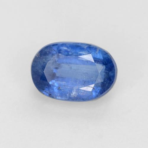 Cianite naturale blu da 0,82 ct, taglio ovale, SI