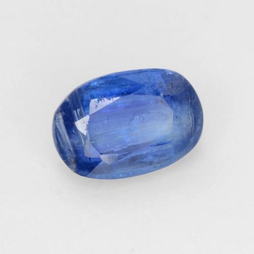 Cianite Blu navy naturale da 0.75 ct, Taglio ovale, SI