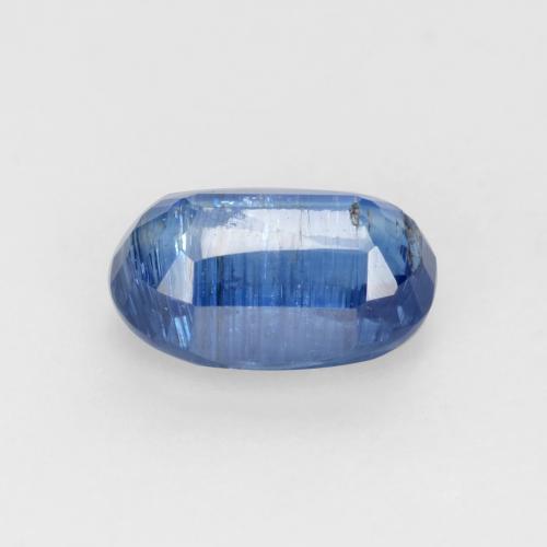 Cianite naturale blu da 0,74 ct, taglio ovale, SI-I1