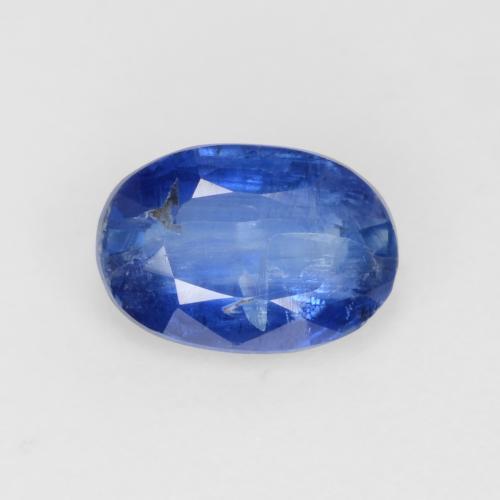 Cianite naturale blu da 0,68 ct, taglio ovale, SI