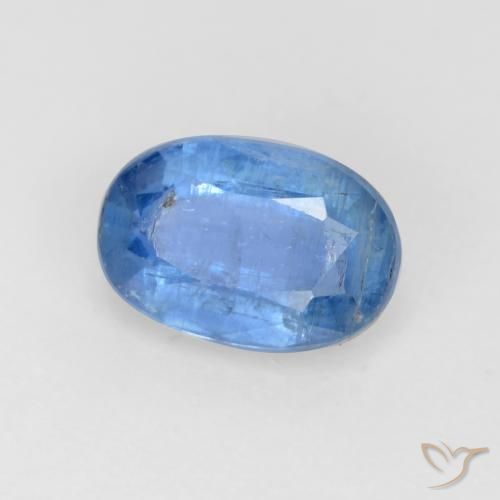 Cianite Blu acceso naturale da 0.78 ct, Ovale, SI