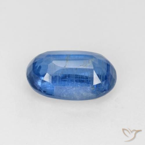 Cianite Blu acceso naturale da 0.78 ct, Ovale, SI