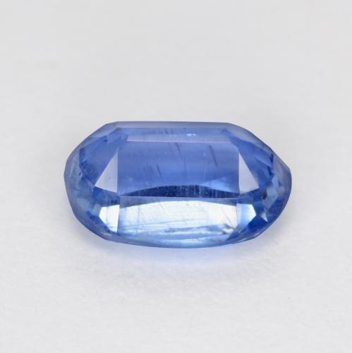 Cianite Blu navy chiaro naturale da 0.78 ct, Taglio ovale, SI