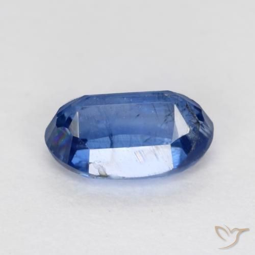 Cianite Blu acceso naturale da 0.68 ct, Ovale, SI