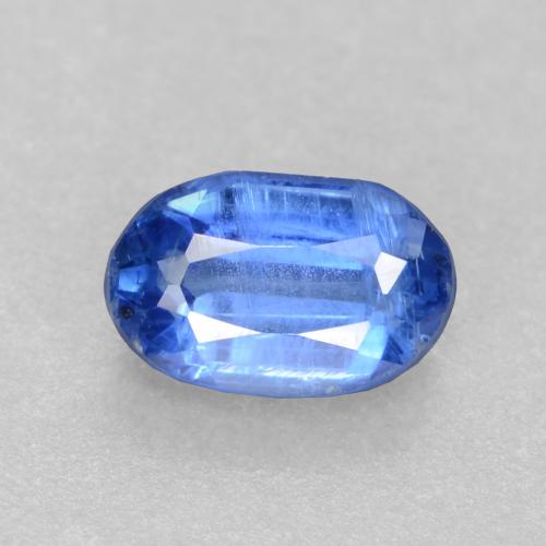 Cianite Blu scuro naturale da 0.52 ct, Taglio ovale, SI