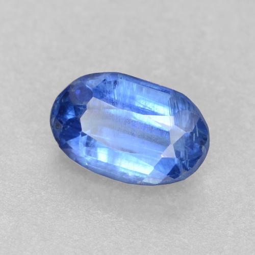 Cianite Blu scuro naturale da 0.52 ct, Taglio ovale, SI