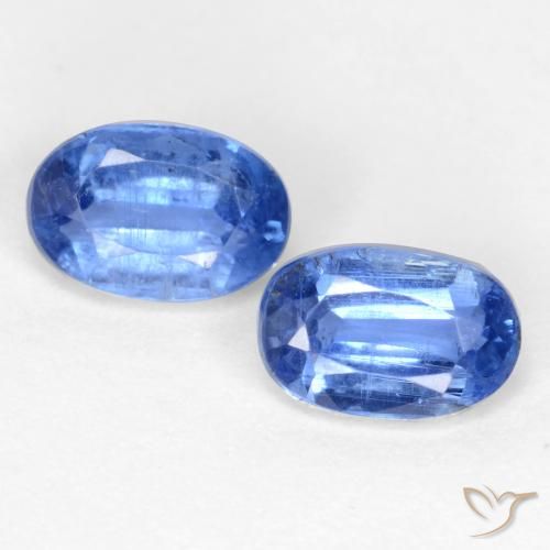 1.34ctw Naturale Blu navy Cianite, Ovale, SI-I1