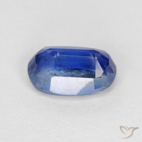 Cianite Blu navy naturale da 0.71 ct, Ovale, SI-I1