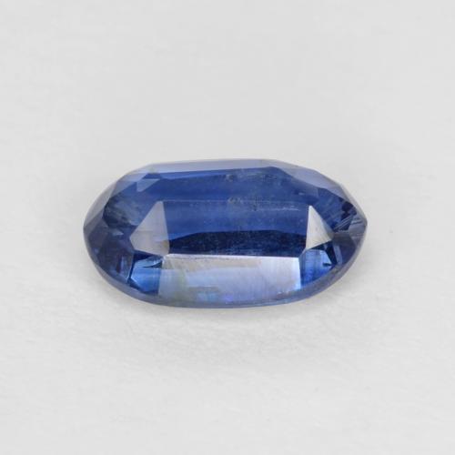 Cianite naturale blu da 0,64 ct, taglio ovale, SI-I1