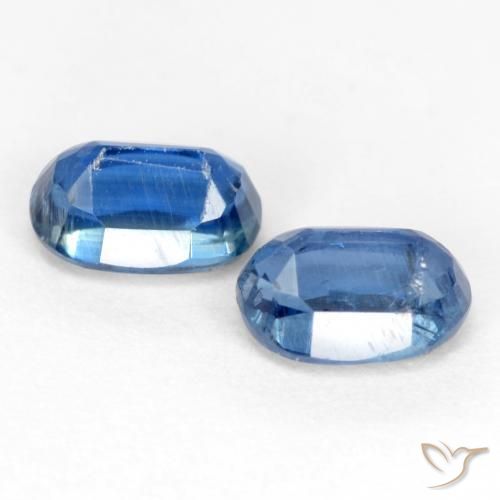 Gemme di Cianite Blu medio naturale da 1.59 ct, Ovale, SI-I1
