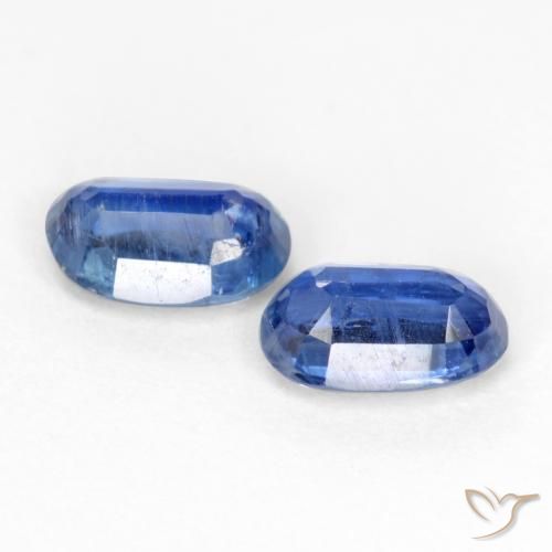 Gemme di Cianite Blu scuro naturale da 1.07 ct, Ovale, SI-I1