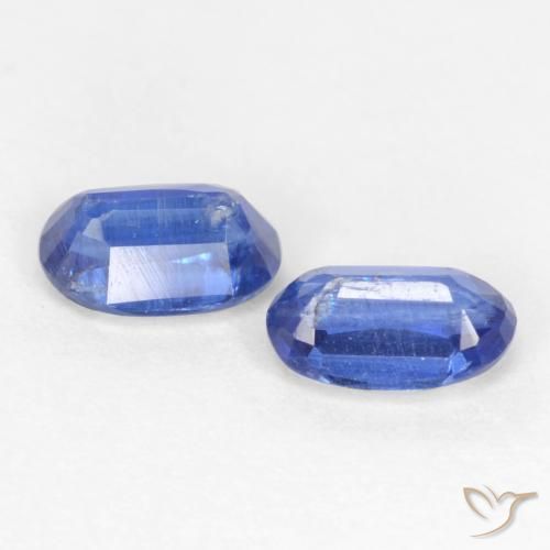 Gemme di Cianite Blu scuro naturale da 0.79 ct, Ovale, SI-I1