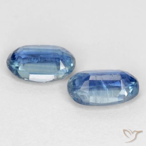 Gemme di Cianite Blu scuro naturale da 1.27 ct, Ovale, I1